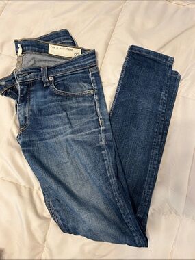 rag & bone Women's Skinny Indigo Stretch Jeans